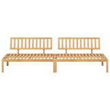 Garden Pallet Middle Sofas 2 pcs Solid Wood Acacia 3209307