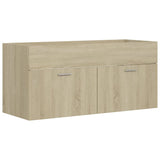 ZNTS Sink Cabinet with Built-in Basin Sonoma Oak Engineered Wood 3070850