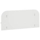 Wall Shelf 2 pcs White 80.5 x 13.5 x 37.5 cm Engineered Wood 8014950