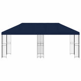 6 x 3 m Blue Polyester and Steel 190 3375988