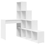 Corner Desk White 101.5 x 149.5 x 149.5 cm Engineered Wood 3337241