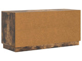 Sideboard Smoked Oak 89 x 34.5 x 57 cm Engineered Wood 895350