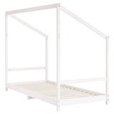 Kids Bed Frame White 90x190 cm Solid Wood Pine 835713