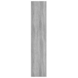 Wall Shelf Grey Sonoma 90x16x78 cm Engineered Wood 815559