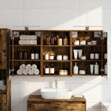 Bathroom Cabinet Set 3 pcs 126 x 16 x 62.5 cm Engineered wood 3403836