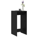 Bar Table Black Oak 51 x 50 x 103.5 cm Engineered Wood 868080