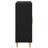 Sideboard Black Oak 69.5 x 34 x 90 cm Engineered Wood 880823