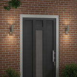 Outdoor Wall Lights 2 pcs Silver 7 x 10 x 22 cm Stainless steel 4005994
