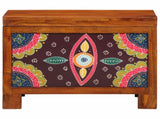 Storage Box Multicolour 50 x 30 x 40 cm Solid acacia wood 4016524