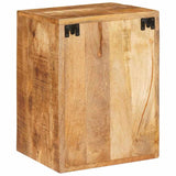 Bedside Table Brown 35 x 33 x 48 cm Solid Mango Wood 4016724