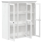 Highborad "BODO" White 115.5x43x200.5 cm Solid Wood Pine 3206451