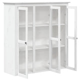 Highborad "BODO" White 115.5x43x200.5 cm Solid Wood Pine 3206451