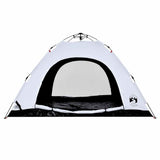 Camping Tent 5-Person White Blackout Fabric Quick Release 4004176