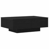 Coffee Table Black Oak 90 x 60 x 31 cm Engineered Wood 862634