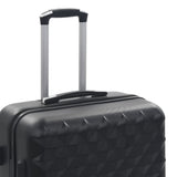 Hardcase Trolley Set 3 pcs Black ABS 91886