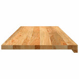 Window Sills 2 pcs Light Brown 110x40x2 cm Solid Wood Oak 4009161