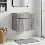 Wall-mounted Bathroom Cabinet Grey Sonoma 59 x 44.5 x 50 cm 890638