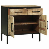 Sideboard with Drawer 70 x 35 x 70 cm Solid Mango wood 374099