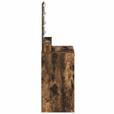 Dressing Table Smoked Oak 50 x 41 x 135 cm Engineered Wood 865095