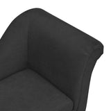 Dog Sofa with Pillow Black 83x44x44 cm Plush 171102