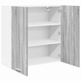 Hanging Cabinet Grey Sonoma 80 x 31 x 80 cm Engineered Wood 884287