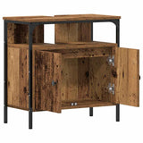 Bathroom Sink Cabinet Old Wood 60x30x60 cm Engineered Wood 862232