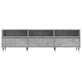 TV Cabinet Concrete Grey 150x30x44.5 cm Engineered Wood 831264