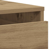 Corner Chest of Drawers Artisian Oak 60x41x76 cm Engineered Wood 852878