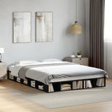 Bed Frame without Mattress Black 160x200 cm 3280462