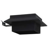 ZNTS Outdoor Solar Lamps 12 pcs LED Square 12 cm Black 277136