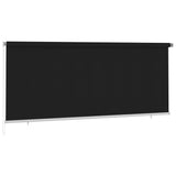 Outdoor Roller Blind 350x140 cm Black 312950