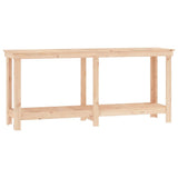 Work Bench 180x50x80 cm Solid Wood Pine 822511
