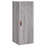 Highboard Grey Sonoma 34.5x34x180 cm Engineered Wood 3198895