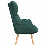 Armchair Dark Green 69 x 74 x 93 cm Fabric 42001870