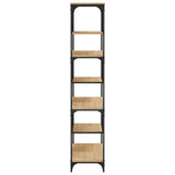 Bookcase Sonoma Oak 81x36x176 cm Engineered Wood 836224