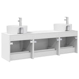 Bathroom Cabinet Set 3 pcs White 62.5 x 44.5 x 50 cm 3405867