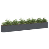 Raised Garden Bed Anthracite 360 x 40x 40 cm 8011707