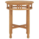 Bistro Table Ø60x75.5 cm Solid Teak Wood 315463