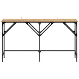 Console Table Artisan oak 140 x 29 x 75 cm Engineered Wood 883529