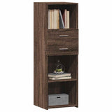 Highboard Brown Oak 40x42,5x124 cm Engineered Wood 846165