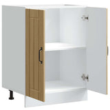 Sink Base Cabinet Lucca Sonoma Oak Engineered Wood 853680
