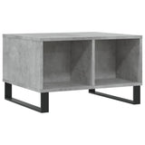 Coffee Table Concrete Grey 60x50x36.5 cm Engineered Wood 830552