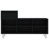 Shoe Cabinet Black 102x36x60 cm Engineered Wood 831365