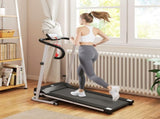 Folding Treadmill Incline, Walking Pad Treadmill for Home, 1-10km/h Under Desk Running Machine T3398P425127