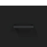 Sideboard Black 69.5x34x90 cm Engineered Wood 828045
