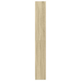 Bookcase Sonoma Oak 80x24x176 cm Engineered Wood 857855