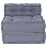 Modular Sofa Grey 70 x 70 x 56 cm Fabric 4019046