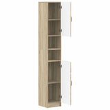 Bathroom Cabinet with Open Shelf UTRECHT Sonoma Oak 897697