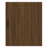 Kitchen Wall Cabinet Lucca Brown Oak Engineered Wood 853811