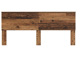Headboard with Headboard Old Wood 160 cm Engineered wood 887745
